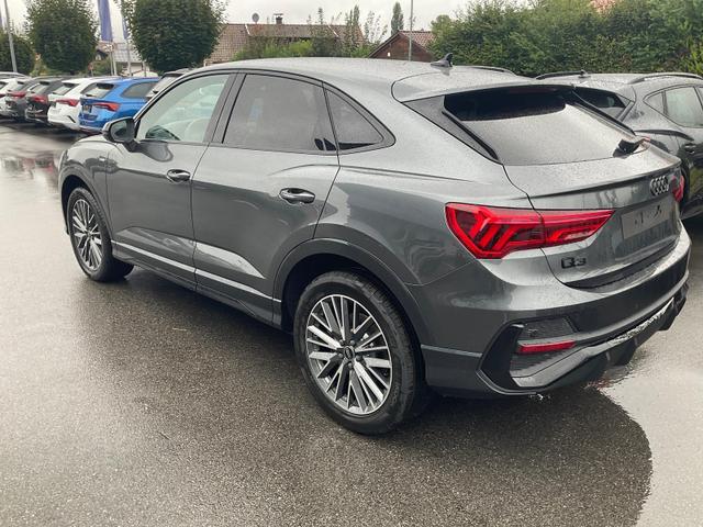 Audi Q3 Sportback 45 TFSI quattro S line qu S-LINE, AHK, 19-Zoll, Optik schwarz, Navi, Kamera, el. Klappe 
