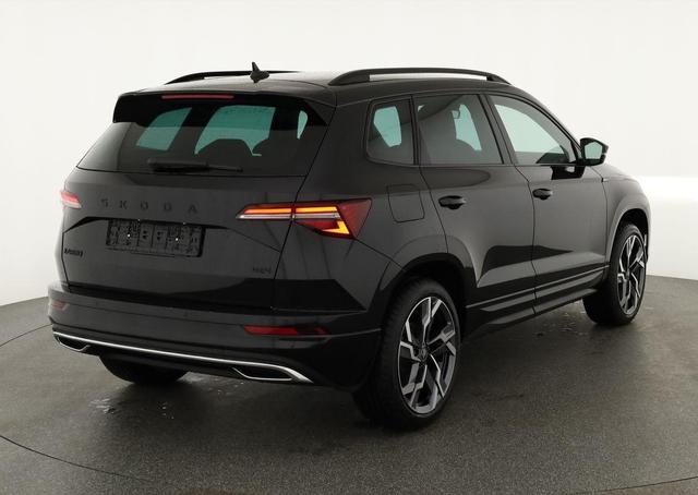 Skoda Karoq Sportline 4x4 2.0 TSI DSG Sportline, AHK, Navi, Teilleder, Side, 5 J.-Garantie 