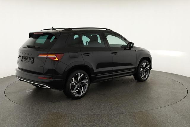 Skoda Karoq Sportline 4x4 2.0 TSI DSG Sportline, AHK, Navi, Teilleder, Side, 5 J.-Garantie 