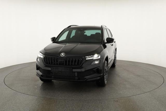Skoda Karoq Sportline 4x4 2.0 TSI DSG Sportline, AHK, Navi, Teilleder, Side, 5 J.-Garantie 