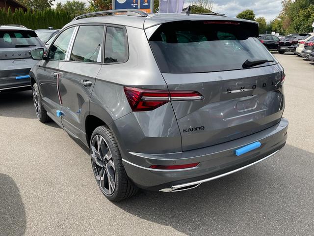 Skoda Karoq Sportline 2.0 TDI DSG Sportline, Pano, AHK, Matrix, Teilleder, 5 J.-Garantie 