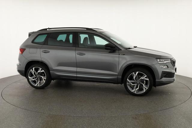 Skoda Karoq Sportline 4x4 2.0 TSI DSG Sportline, Pano, AHK, Navi, Teilleder, Side, 5 J.-Garantie 