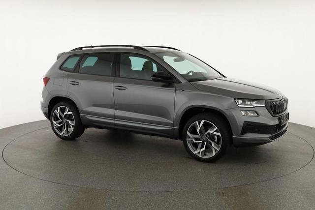 Skoda Karoq Sportline 4x4 2.0 TSI DSG Sportline, Pano, AHK, Navi, Teilleder, Side, 5 J.-Garantie 