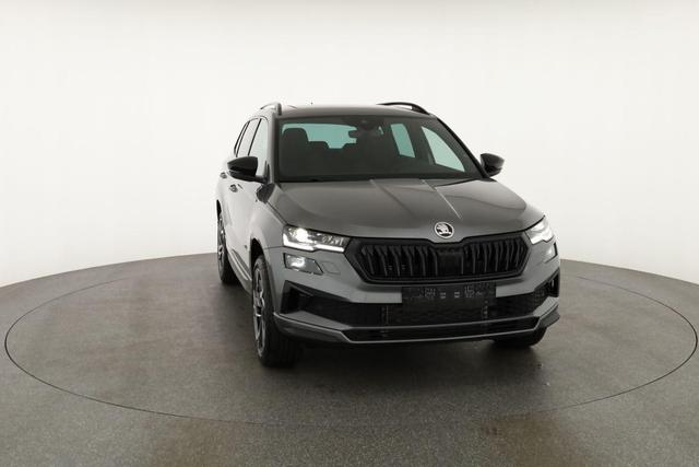 Skoda Karoq Sportline 4x4 2.0 TSI DSG Sportline, Pano, AHK, Navi, Teilleder, Side, 5 J.-Garantie 