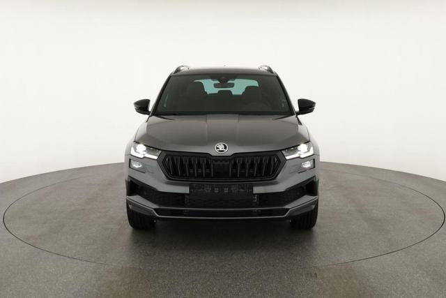 Skoda Karoq Sportline 4x4 2.0 TSI DSG Sportline, Pano, AHK, Navi, Teilleder, Side, 5 J.-Garantie 