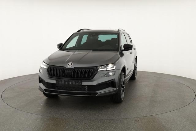 Skoda Karoq Sportline 4x4 2.0 TSI DSG Sportline, Pano, AHK, Navi, Teilleder, Side, 5 J.-Garantie 