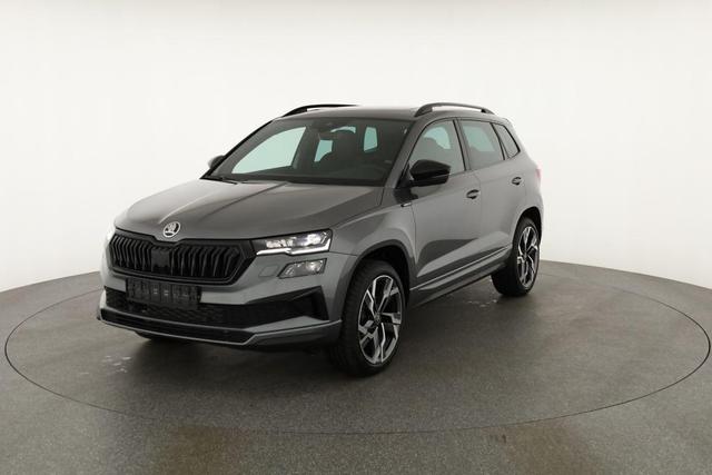 Skoda Karoq Sportline 4x4 2.0 TSI DSG Sportline, Pano, AHK, Navi, Teilleder, Side, 5 J.-Garantie 