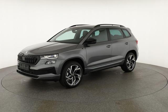 Skoda Karoq Sportline 4x4 2.0 TSI DSG Sportline, Pano, AHK, Navi, Teilleder, Side, 5 J.-Garantie 