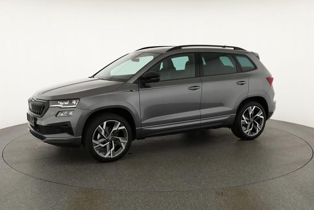 Skoda Karoq Sportline 4x4 2.0 TSI DSG Sportline, Pano, AHK, Navi, Teilleder, Side, 5 J.-Garantie 