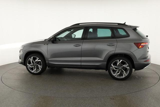 Skoda Karoq Sportline 4x4 2.0 TSI DSG Sportline, Pano, AHK, Navi, Teilleder, Side, 5 J.-Garantie 