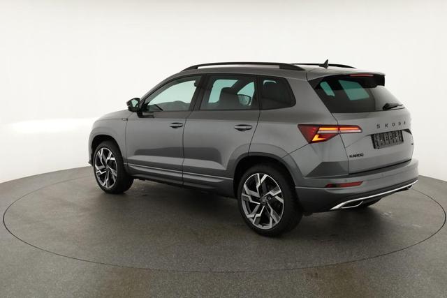 Skoda Karoq Sportline 4x4 2.0 TSI DSG Sportline, Pano, AHK, Navi, Teilleder, Side, 5 J.-Garantie 