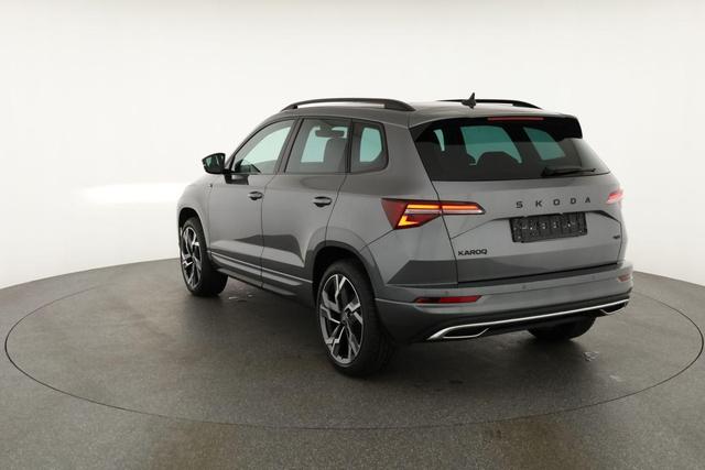 Skoda Karoq Sportline 4x4 2.0 TSI DSG Sportline, Pano, AHK, Navi, Teilleder, Side, 5 J.-Garantie 