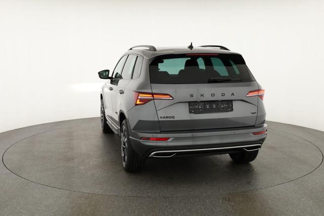 Skoda Karoq Sportline 4x4 2.0 TSI DSG Sportline, Pano, AHK, Navi, Teilleder, Side, 5 J.-Garantie 
