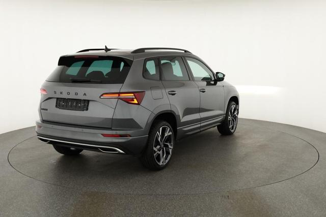 Skoda Karoq Sportline 2.0 TDI DSG Sportline, Pano, AHK, Matrix, Teilleder, 5 J.-Garantie 