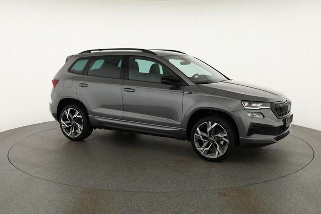 Skoda Karoq Sportline 2.0 TDI DSG Sportline, Pano, AHK, Matrix, Teilleder, 5 J.-Garantie 