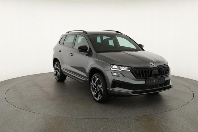 Skoda Karoq Sportline 2.0 TDI DSG Sportline, Pano, AHK, Matrix, Teilleder, 5 J.-Garantie 