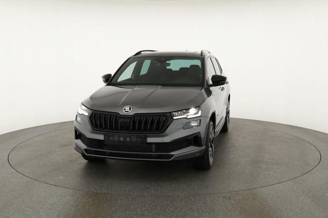 Skoda Karoq Sportline 2.0 TDI DSG Sportline, Pano, AHK, Matrix, Teilleder, 5 J.-Garantie 