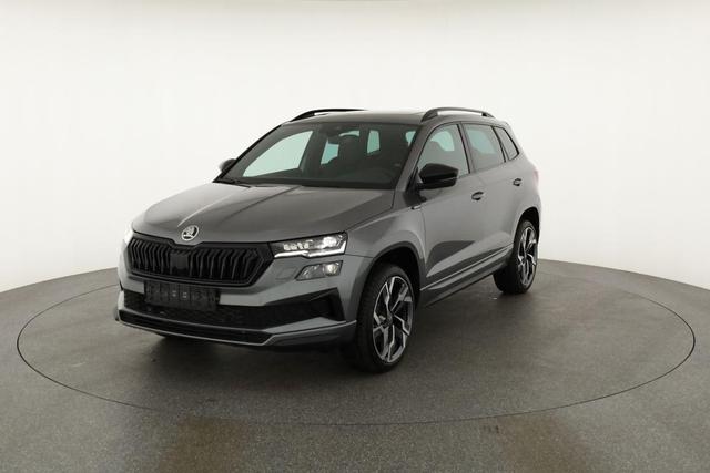 Skoda Karoq Sportline 2.0 TDI DSG Sportline, Pano, AHK, Matrix, Teilleder, 5 J.-Garantie 