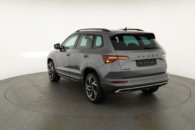 Skoda Karoq Sportline 2.0 TDI DSG Sportline, Pano, AHK, Matrix, Teilleder, 5 J.-Garantie 
