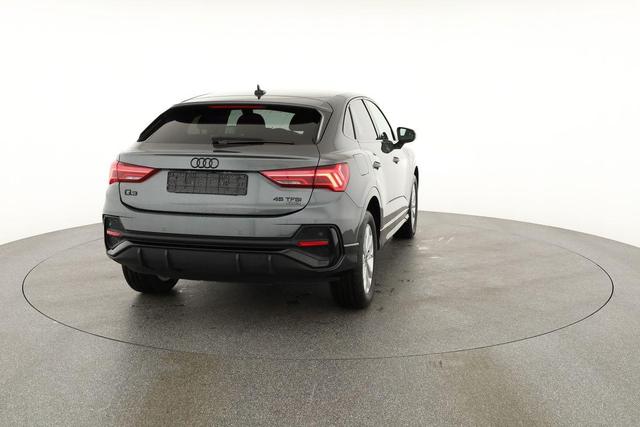 Audi Q3 Sportback 45 TFSI quattro S line qu S-LINE, AHK, Optik schwarz, Navi, Kamera, el. Klappe 