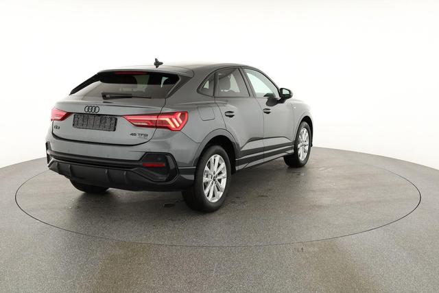 Audi Q3 Sportback 45 TFSI quattro S line qu S-LINE, AHK, Optik schwarz, Navi, Kamera, el. Klappe 