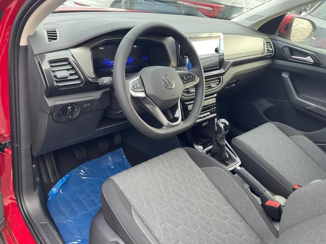 Volkswagen T-Cross - 1.0 TSI 85 kW Life Life, AHK, ACC, Side, Kamera, 17-Zoll, Winterpaket, Climatronic