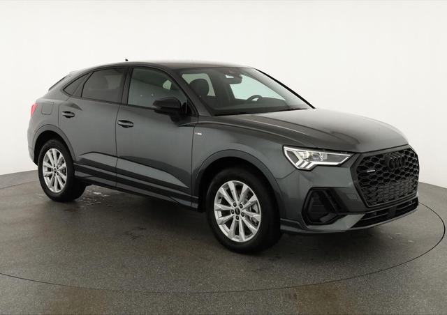 Audi Q3 Sportback - 40 TDI quattro S line qu S-LINE, AHK, Optik schwarz, Navi, Kamera, el. Klappe, 4-J. Garantie