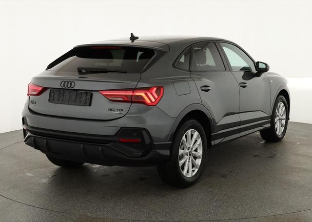 Audi Q3 Sportback 40 TDI quattro S line qu S-LINE, AHK, Optik schwarz, Navi, Kamera, el. Klappe, 4-J. Garantie 