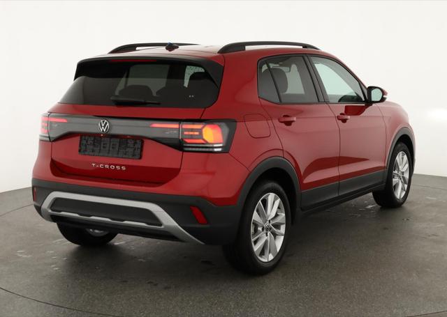 Volkswagen T-Cross - 1.0 TSI 85 kW Life DSG Life, AHK, ACC, Ready2, Kamera, 17-Zoll, Winterpaket, Climatronic