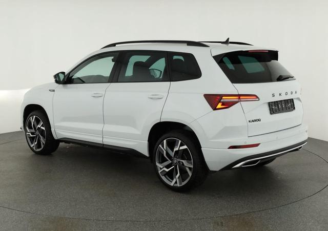 Skoda Karoq Sportline 2.0 TDI DSG Sportline, Pano, AHK, Matrix, Teilleder, 5 J.-Garantie 