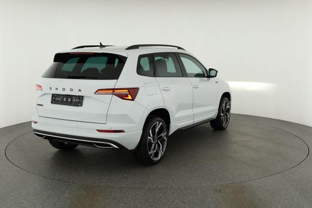 Skoda Karoq Sportline 2.0 TDI DSG Sportline, Pano, AHK, Matrix, Teilleder, 5 J.-Garantie 