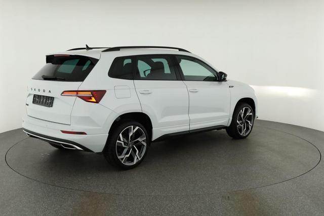Skoda Karoq Sportline 2.0 TDI DSG Sportline, Pano, AHK, Matrix, Teilleder, 5 J.-Garantie 