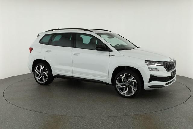 Skoda Karoq Sportline 2.0 TDI DSG Sportline, Pano, AHK, Matrix, Teilleder, 5 J.-Garantie 