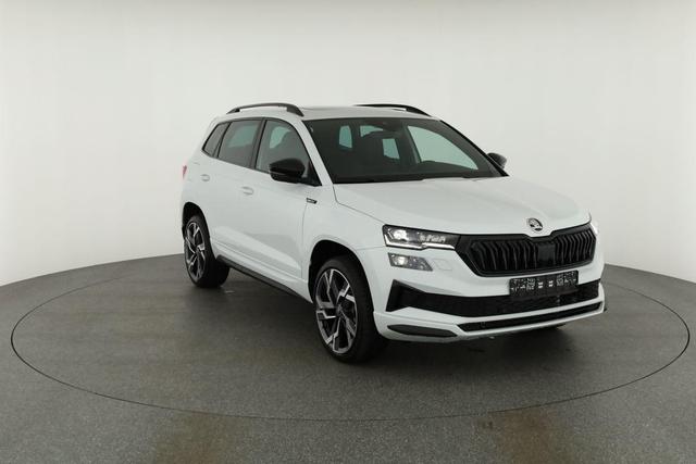 Skoda Karoq Sportline 2.0 TDI DSG Sportline, Pano, AHK, Matrix, Teilleder, 5 J.-Garantie 