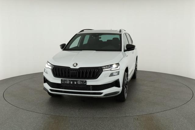 Skoda Karoq Sportline 2.0 TDI DSG Sportline, Pano, AHK, Matrix, Teilleder, 5 J.-Garantie 