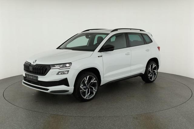 Skoda Karoq Sportline 2.0 TDI DSG Sportline, Pano, AHK, Matrix, Teilleder, 5 J.-Garantie 