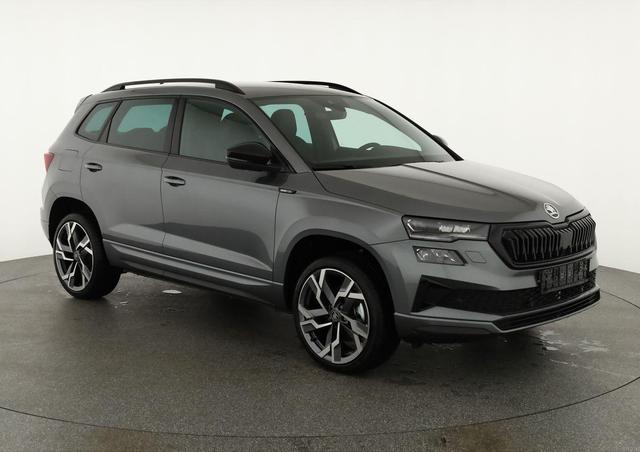 Skoda Karoq - Sportline 2.0 TDI DSG Sportline, AHK, Matrix, Teilleder, 5 J.-Garantie