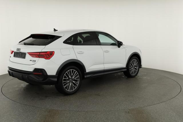 Audi Q3 Sportback 45 TFSI quattro S line qu S-LINE, Pano, AHK, 19-Zoll, Optik schwarz, Navi, Kamera, el. Klappe, 4-J. Garantie 