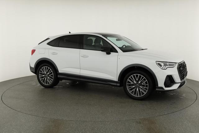 Audi Q3 Sportback 45 TFSI quattro S line qu S-LINE, Pano, AHK, 19-Zoll, Optik schwarz, Navi, Kamera, el. Klappe, 4-J. Garantie 