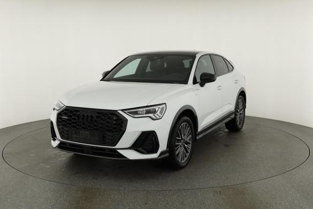 Audi Q3 Sportback 45 TFSI quattro S line qu S-LINE, Pano, AHK, 19-Zoll, Optik schwarz, Navi, Kamera, el. Klappe, 4-J. Garantie 