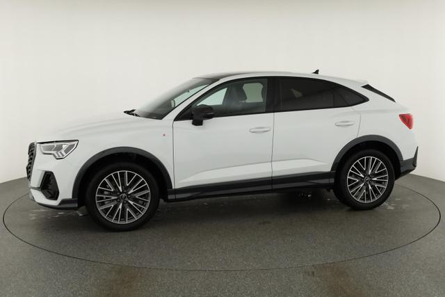 Audi Q3 Sportback 45 TFSI quattro S line qu S-LINE, Pano, AHK, 19-Zoll, Optik schwarz, Navi, Kamera, el. Klappe, 4-J. Garantie 