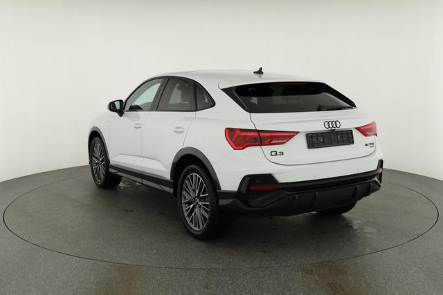 Audi Q3 Sportback 45 TFSI quattro S line qu S-LINE, Pano, AHK, 19-Zoll, Optik schwarz, Navi, Kamera, el. Klappe, 4-J. Garantie 