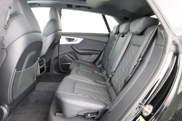Audi Q8 50 TDI quattro qu S-LINE, Standheizung, HuD, Luft, Pano, B&O, 23-Zoll, AHK, Leder, AreaView, Optik schwarz 