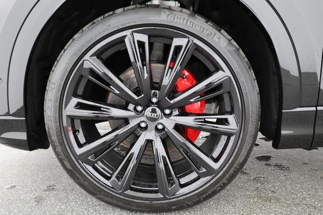 Audi Q8 50 TDI quattro qu S-LINE, Standheizung, HuD, Luft, Pano, B&O, 23-Zoll, AHK, Leder, AreaView, Optik schwarz 