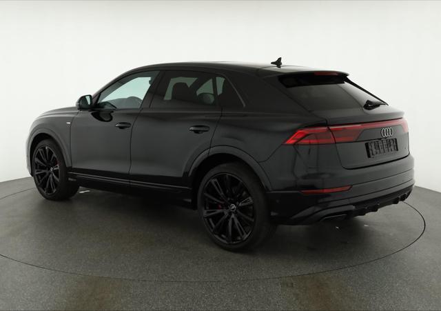 Audi Q8 50 TDI quattro qu S-LINE, Luft, Pano, B&O, 23-Zoll, AHK, Leder, AreaView, Optik schwarz 