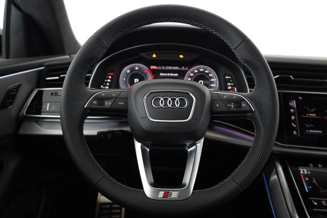 Audi Q8 50 TDI quattro qu S-LINE, Luft, Pano, B&O, 23-Zoll, AHK, Leder, AreaView, Optik schwarz 