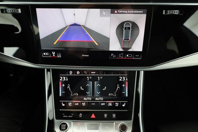 Audi Q8 50 TDI quattro qu S-LINE, Luft, Pano, B&O, 23-Zoll, AHK, Leder, AreaView, Optik schwarz 