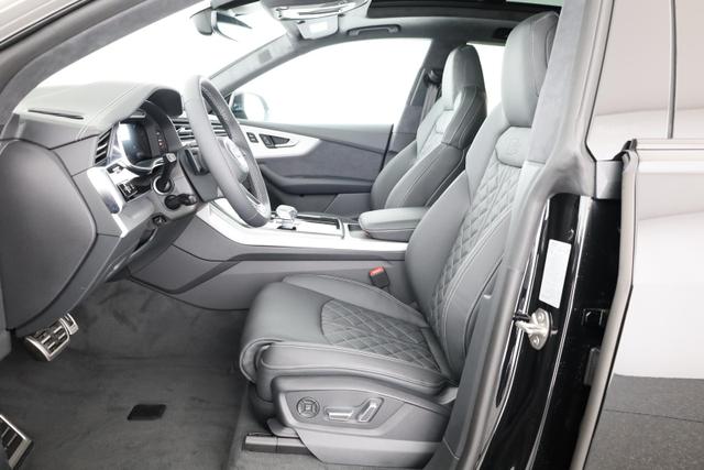 Audi Q8 50 TDI quattro qu S-LINE, Luft, Pano, B&O, 23-Zoll, AHK, Leder, AreaView, Optik schwarz 