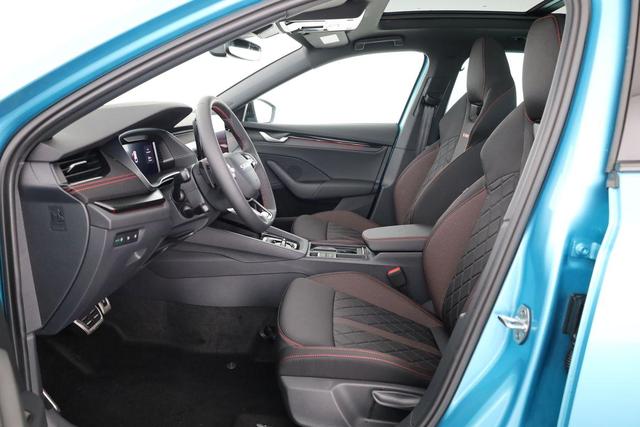 Skoda Octavia Combi RS 2.0 TSI DSG, Sonderlackierung, AHK, Pano,19 Zoll, Canton, el. Klappe, Navi, Matrix, sofort 