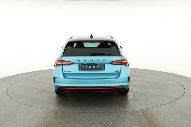 Skoda Octavia Combi RS 2.0 TSI DSG, Sonderlackierung, AHK, Pano,19 Zoll, Canton, el. Klappe, Navi, Matrix, sofort 